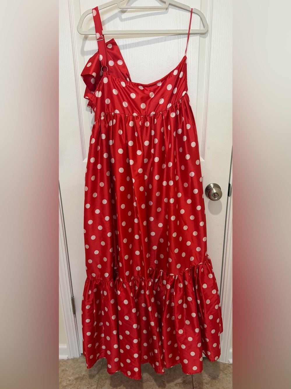 Anthropologie- Atsu Sally Bow Midi Dress, size L - Picture 7 of 9